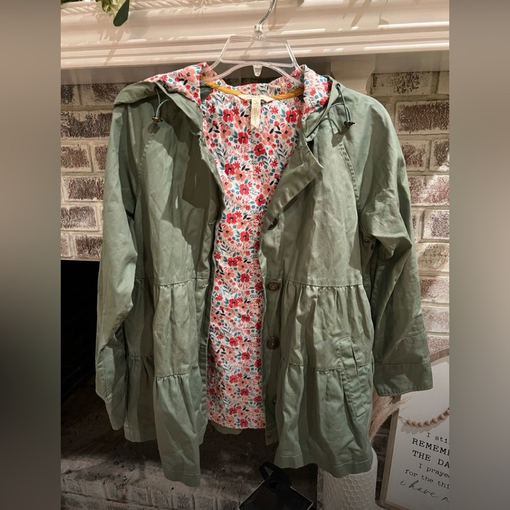 Matilda Jane *Green Hooded Jacket